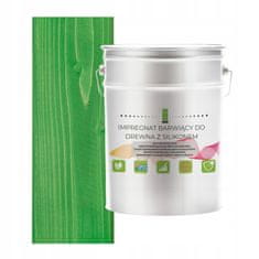 shumee Impregnacija lesa z voskom in silikonom, zelena, hidrofobna, 2 v 1, 5 l, RAL 6029