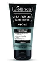 Bielenda Prof. Bielenda Only for Man Carbo Detox čistilni gel za umivanje obraza z ogljem 150 ml