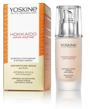 DAX Yoskine Hokkaido Japan-Enzyme serum proti gubam s peptidi in bučnimi encimi 30 ml