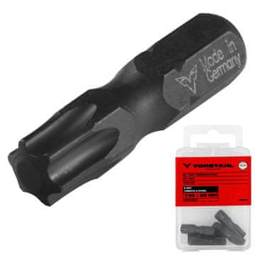 shumee Komplet udarnih nastavkov BIT torx torzijsko-udarni 5-delni T30 x 25 mm Vorstahl