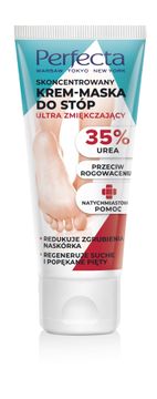 DAX Perfecta koncentrirana ultra pomirjujoča krema-maska za stopala - 35% urea 80 ml