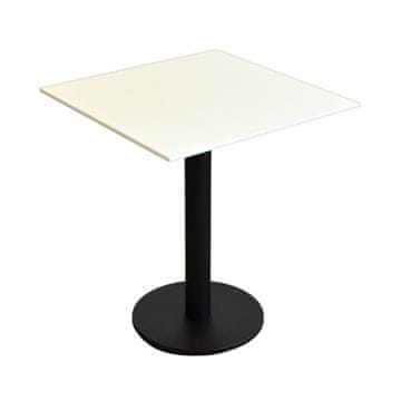 shumee Miza za kavarne in restavracije, vodoodporna HPL plošča 12 mm, 70x70 cm, Sneguljčica, okrogla noga