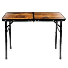 Artemis Zložljiva kamping miza, raztegljiva kamping miza, vrtna miza, 2 v 1, 80 x 40 cm