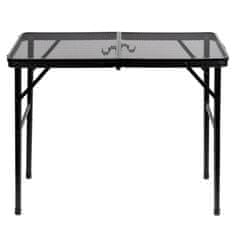 Artemis Zložljiva kamping miza, raztegljiva kamping miza, vrtna miza, 2 v 1, 80 x 40 cm