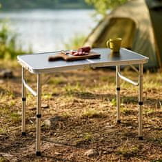 Artemis Zložljiva kamping miza, raztegljiva kamping miza, vrtna miza, 2 v 1, 80 x 40 cm