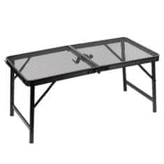 Artemis Zložljiva kamping miza, raztegljiva kamping miza, vrtna miza, 2 v 1, 80 x 40 cm