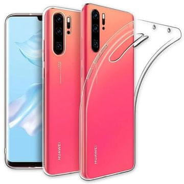shumee Tanek ovitek za Huawei P30 PRO, prozoren ovitek, prozorna zadnja stran + steklo