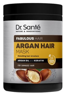 shumee DR.sante Argan maska za poškodovane lase z arganovim oljem in keratinom 1000 ml