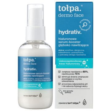 shumee Tołpa Dermo Face Hydrativ hialuronski serum-booster za globinsko vlaženje 75 ml