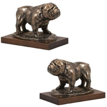 Artdog Bulldog - pasja figurica, pisarniška figurica, pokal za pasjo razstavo Art-Dog