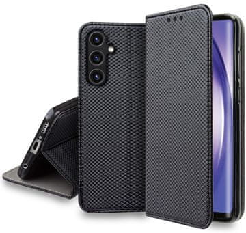 shumee Ovitek za Samsung Galaxy A54 5G pametni magnetni ovitek z denarnico in steklom