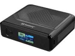 Sandberg Sandberg 421-25 LiPo 20000mAh prenosna baterija z brezžičnim polnjenjem, črna