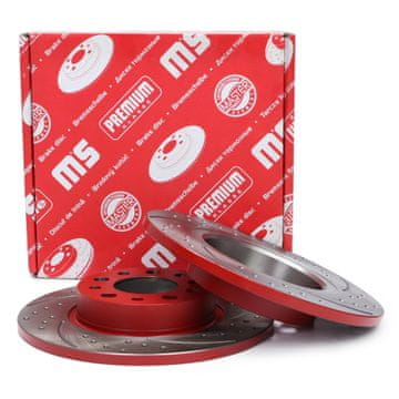 Master-Sport Zadnji zavorni diski Jeep Renegade Alfa Romeo 159 Fiat 500X | 278 mm | 2 kosa