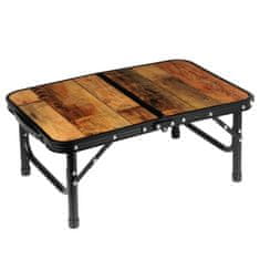 Artemis Zložljiva kamping miza, raztegljiva kamping miza, vrtna miza, 2 v 1, 60x40 cm