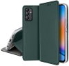 Ovitek za Samsung Galaxy A15 4G/A15 5G pametni magnetni ovitek zelen + steklo