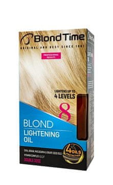 shumee Olje za posvetlitev las Blond time 8 (do 4 tone) z vitaminom E, C in F 180 ml