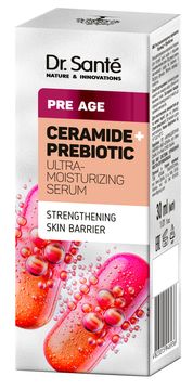 shumee DR.sante Pre Age ultra vlažilni serum za obraz s ceramidi in prebiotiki 30 ml
