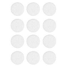 shumee Samolepilne bele filcane blazinice (komplet 12 kosov) premera 25 mm Vorstahl