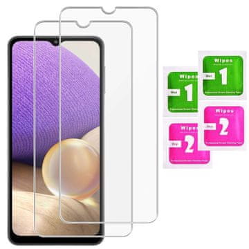 shumee 2x kaljeno steklo za Samsung Galaxy A32 5G zaščitno steklo za zaslon 2-paket