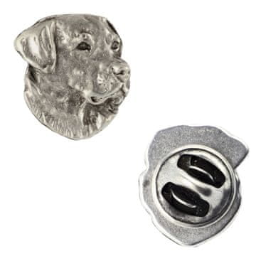 Artdog Labrador Retriever - pasja broška v darilni škatli, elegantna značka, značka za rever znamke Art-Dog