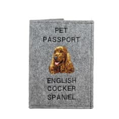 Artdog Angleški koker španjel - etui za pasji potni list, ovitek za dokumente, potovalno darilo znamke Art-Dog