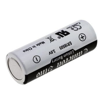 CoreParts CoreParts ER18505 14,40 Wh Li-SOCl2 3,6 V 4000 mAh črna baterija za vodomere in plinomere, mbxspe-BA011