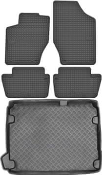 shumee Citoren C4 II Hatchback od 2010-2017 komplet - gumijaste avtotesnine + zaščitna preproga za prtljažnik