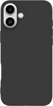 eSTUFF Ovitek eSTUFF infinite vienna črne barve za iPhone 16. Material: 100 % recikliran TPU, ES67101050-bulk