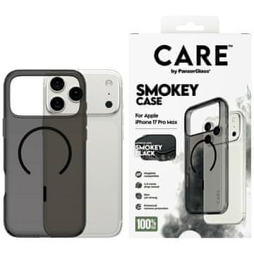 PanzerGlass Ovitek Care by PanzerGlass Flagship Urban Explorer v črni barvi z MagSafe za iPhone 17 Pro Max dimljen