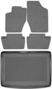 shumee Citroen C4 I Hatchback od 2001-2010 komplet - gumijaste avtotesnine + zaščitna preproga za prtljažnik