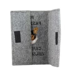 Artdog Welsh Corgi Cardigan - etui za pasji potni list, ovitek za dokumente, potovalno darilo znamke Art-Dog