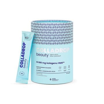Aura Herbals Aura Herbals Colladrop Beauty Hidroliziran morski kolagen 10.000 mg tipa I in III - ananas (30 vrečk)