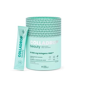 Aura Herbals Aura Herbals Colladrop Beauty Hidroliziran morski kolagen 10.000 mg tipa I in III - Mojito (30 vrečk)