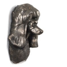 Artdog Pudelj - pasja figurica, viseči doprsni kip, edinstvena dekoracija za ljubitelja psov znamke Art-Dog