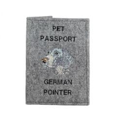 Artdog Nemški kratkodlaki ptičar - etui za potni list, ovitek za dokumente, potovalno darilo znamke Art-Dog