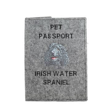 Artdog Irski vodni španjel - etui za pasji potni list, ovitek za dokumente, potovalno darilo znamke Art-Dog