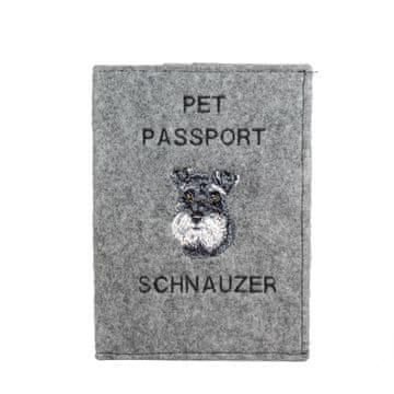 Artdog Šnavcer, Šnavcer II - etui za pasji potni list, ovitek za dokumente, potovalno darilo znamke Art-Dog