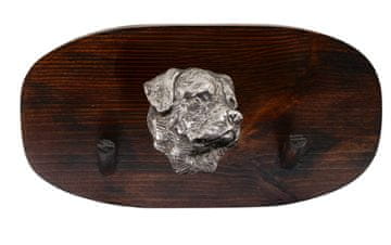 Artdog Rotvajler II - obešalnik za dodatke, obešalnik za medalje s psom, kaveljčki za ključe znamke Art-Dog
