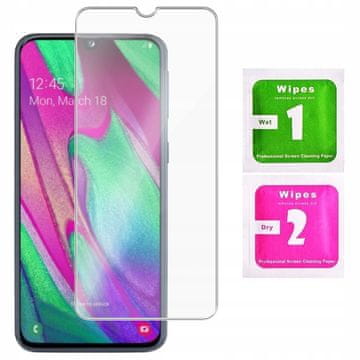 shumee Kaljeno steklo za Samsung Galaxy A40 - zaščitno steklo 2.5D 9H, odporno na praske, prozorno, trpežno