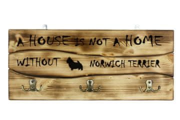 Artdog Norwiški terier - obešalnik za oblačila s psom, razstava medalj in dekoracija za dom znamke Art-Dog