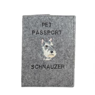 Artdog Šnavcer, Šnavcer I - etui za pasji potni list, ovitek za dokumente, potovalno darilo znamke Art-Dog