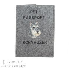Artdog Šnavcer, Šnavcer I - etui za pasji potni list, ovitek za dokumente, potovalno darilo znamke Art-Dog