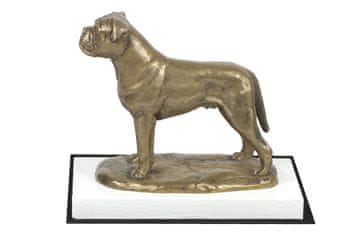 Artdog Bulmastif, Bulmastif - pasja figurica, figurica na belem podstavku, pokal za pasjo razstavo Art-Dog