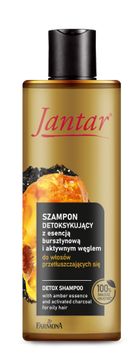 FARMONA Farmona Jantar razstrupljevalni šampon z esenco jantarja in aktivnim ogljem - za mastne lase 300 ml
