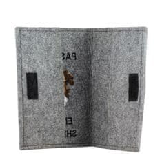 Artdog Angleški ovčar - etui za pasji potni list, ovitek za dokumente, darilo za popotnike znamke Art-Dog