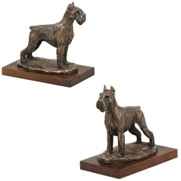 Artdog Šnavcer, Šnavcer - pasja figurica, pisarniška figurica, pokal za pasjo razstavo Art-Dog