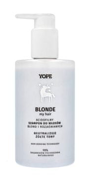 Yope Yope Blonde My Hair Acidophilic šampon za blond in beljene lase - nevtralizira rumene tone 300 ml