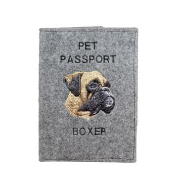 Artdog Boxer, Boxer II - etui za pasji potni list, ovitek za dokumente, potovalno darilo znamke Art-Dog