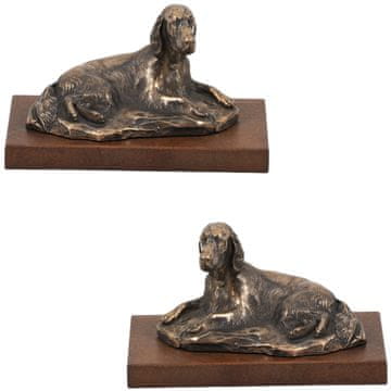 Artdog Angleški seter, Laverack - pasja figurica, pisarniška figurica, pokal za pasjo razstavo Art-Dog