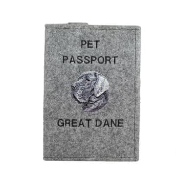 Artdog Nemška doga II - etui za pasji potni list, ovitek za dokumente, potovalno darilo znamke Art-Dog